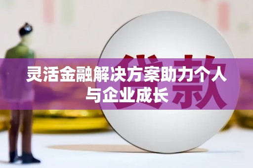 阜平灵活金融解决方案助力个人与企业成长