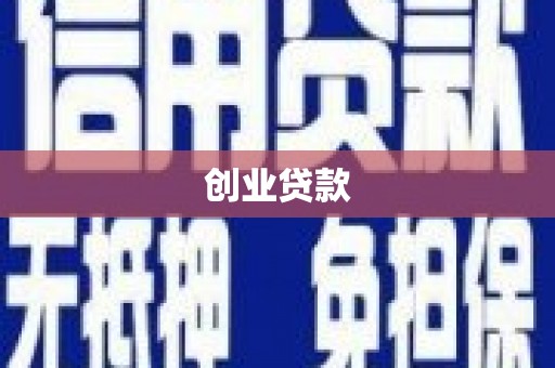 乐东创业贷款