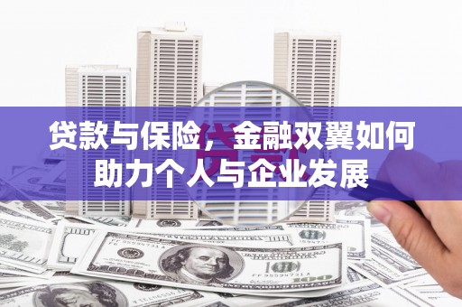 石冈贷款与保险，金融双翼如何助力个人与企业发展