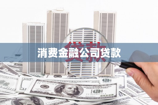 保税区消费金融公司贷款