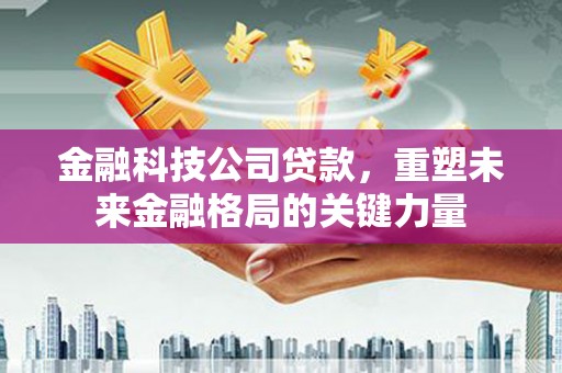 颍泉金融科技公司贷款，重塑未来金融格局的关键力量