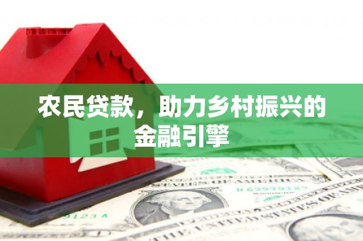 莒南农民贷款，助力乡村振兴的金融引擎