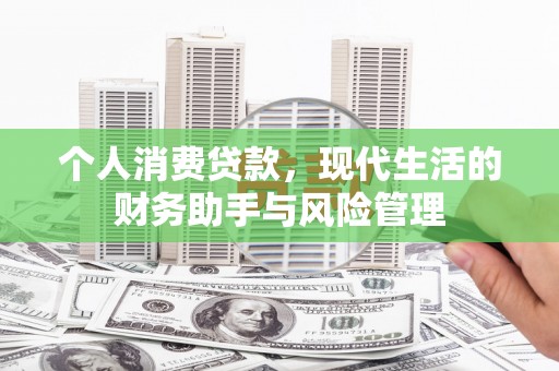 澜沧个人消费贷款，现代生活的财务助手与风险管理