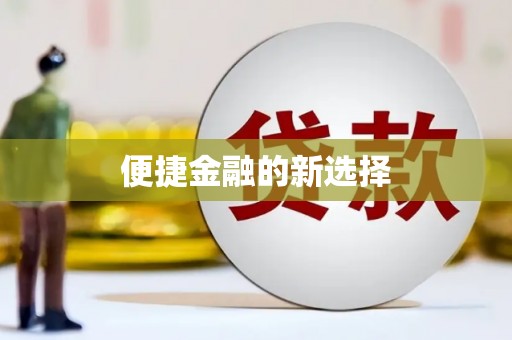 新会便捷金融的新选择