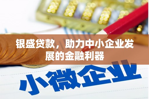 鹤庆银盛贷款，助力中小企业发展的金融利器