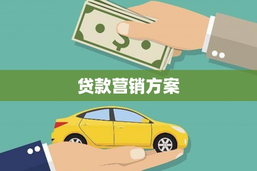 丰原贷款营销方案