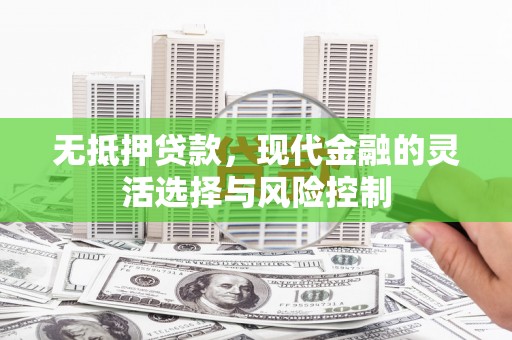 立山无抵押贷款，现代金融的灵活选择与风险控制