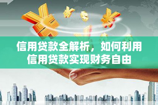 海勃湾信用贷款全解析，如何利用信用贷款实现财务自由
