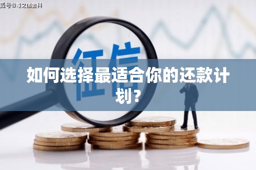 利通如何选择最适合你的还款计划？